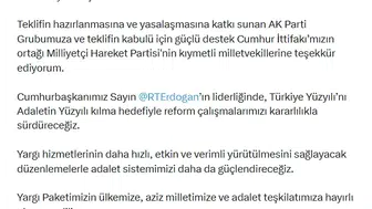 12’nci Yargı Paketi Meclis’ten geçti