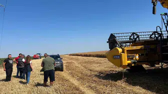 Kırklareli tarlalarında biçerdöver denetimi başladı