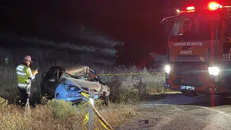 Kırşehir’de traktöre çarpan otomobilin sürücüsü hayatını kaybetti