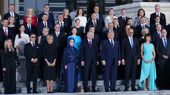 Erdoğan Külliye’de dünya liderlerini ağırladı
