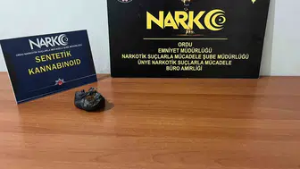Ordu’da narkotik denetiminde uyuşturucu ele geçirildi