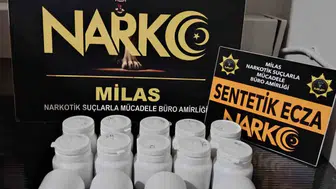 Milas yolunda narkotik ekiplerinden zehir tacirlerine baskın