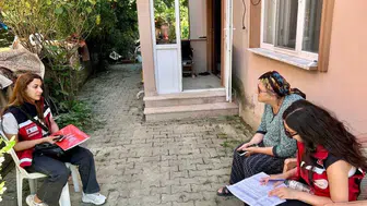 Kastamonu Cide’de selin ardından psikolojik iyileşme süreci başladı