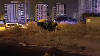 Kozan yolunda gece yarısı kaza İki kişi yaralı