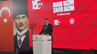 15 Temmuz şehitleri ve gazileri için özel anma