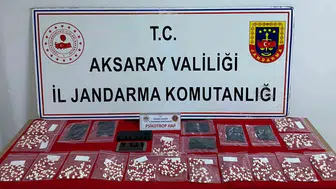 Aksaray merkezli operasyonda zehir tacirlerine geçit verilmedi