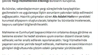 Adliyelerde yeni dönem başlıyor