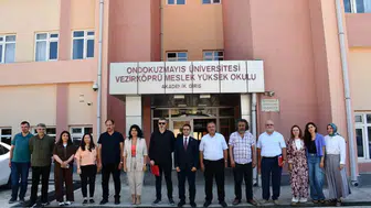 Vezirköprü'de öğrenciler için okul ve sanayi el ele verdi