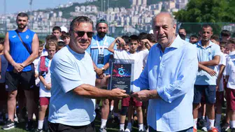 Genç yetenekler Trabzon’da futbol eğitimiyle buluştu