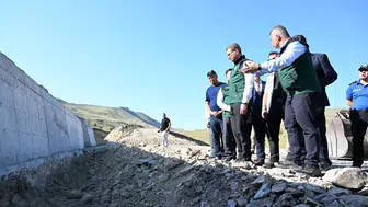 Pasinler ovasında 11 bin dönüm arazi suya kavuşuyor