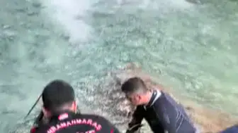 Andırın'da şelaleye giren Ramazan Çiftçi boğuldu