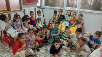 Samsun’da Kur’an kursu öğrencilerine dondurmalı ödül