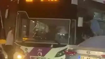 Adana'da 10 kişilik grup otobüs şoförünü feci şekilde darbetti