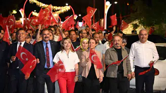Demirci 15 Temmuz için tek yürek oldu