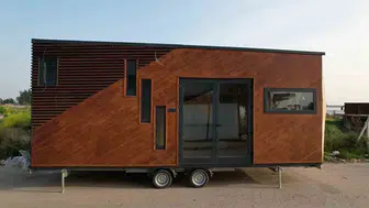 Adana'da çalınan lüks tiny house bulundu
