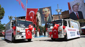 İncirliova Belediyesi filosuna 8 milyon liralık iki yeni çöp kamyonu ekledi
