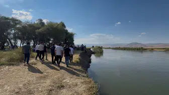 Murat Nehri'nde kaybolan Berat için 126 kişilik arama ekibi sahada