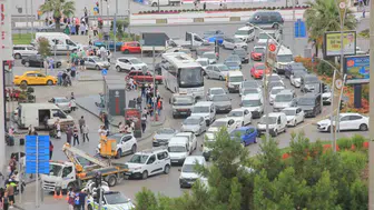 Samsun yollarında araç sayısı hızla artıyor