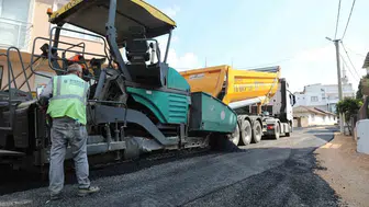 Karacabey Yenikaraağaç yolunda asfalt dönemi başlıyor