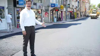 Yenişehir trafiğinde beklenen asfalt yenilemesi beş günde bitti