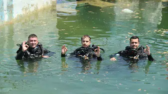 Eskişehirli dalgıçlar yaz sezonu öncesi hazırlıklarını tamamladı