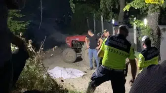 Bursa İnegöl'de traktör kazası Bir kişi hayatını kaybetti