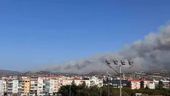 Çanakkale ormanlarında yangın paniği yaşanıyor