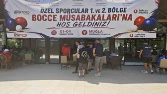 Marmaris özel sporcuların kıyasıya mücadelesine ev sahipliği yapıyor
