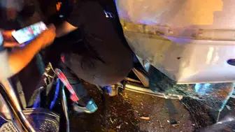 Van'da gece vakti kaza 4 kişi hastaneye kaldırıldı