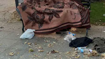 Tekirdağ'da parktaki bankta bir kişi hayatını kaybetti