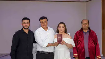 İzmirli çiftin sessiz nikahında belediyeden büyük destek