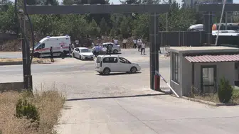 Kurtalan otogar çıkışında kaza iki kişi hastanelik oldu