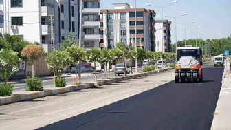 Adıyaman 3. Çevre Yolu asfaltlanıyor