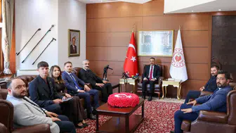 Zonguldak Valiliği’nde Ülkü Ocakları ile Eğitim Temalı Görüşme