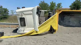 Arnavutköy yolunda hafriyat kamyonu dehşeti