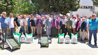Mersin Gülnar’da çiftçinin maliyet yükünü belediye hafifletiyor