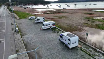 Ayvalık sokaklarında karavan devri sona erdi