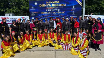 Başiskele ekibi İstanbul’da dünya rekoruna imza attı