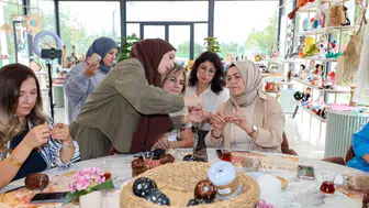 Başiskeleli kadınlar modayı yakalayıp ev ekonomisine destek veriyor