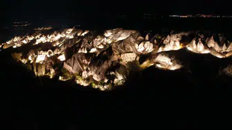 Kapadokya artık gece de ziyaretçilerini ağırlayacak