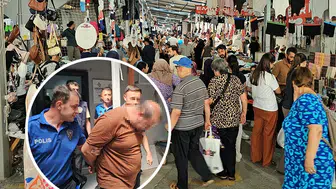 Pazar yerinde şok: Kadınların şikayeti sonrası suçüstü yakalandı