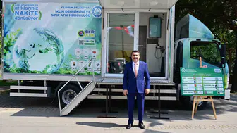 Bursa'da çöpler paraya dönüştü