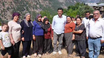 Kozan Belediye Başkanı Mustafa Atlı Ergenuşağı sakinlerini dinledi