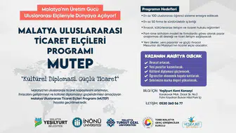 Malatyalı firmalar dünya pazarlarına öğrenci elçilerle açılıyor