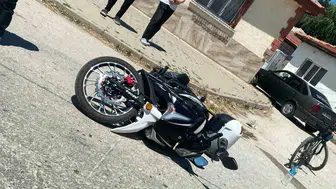 Eskişehir’de trafik kazası Motosikletli yaralandı