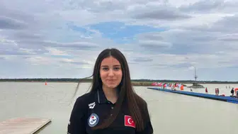 Kayserili İkra Macaristan’da madalya için kulaç atacak