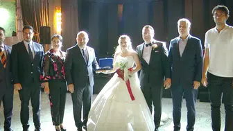 AK Parti Eskişehir teşkilatı Kürkçü ailesinin düğününde buluştu