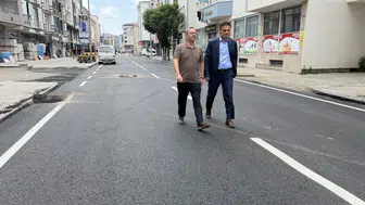 Kars Cumhuriyet Caddesi trafiğe hazırlanıyor