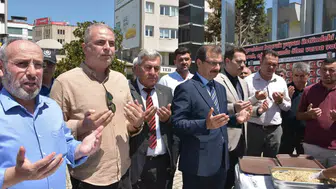 Salihli'de şehitler için birlik sofrası kuruldu
