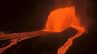 Hawaii’de Kilauea Yanardağı bir kez daha faaliyete geçti